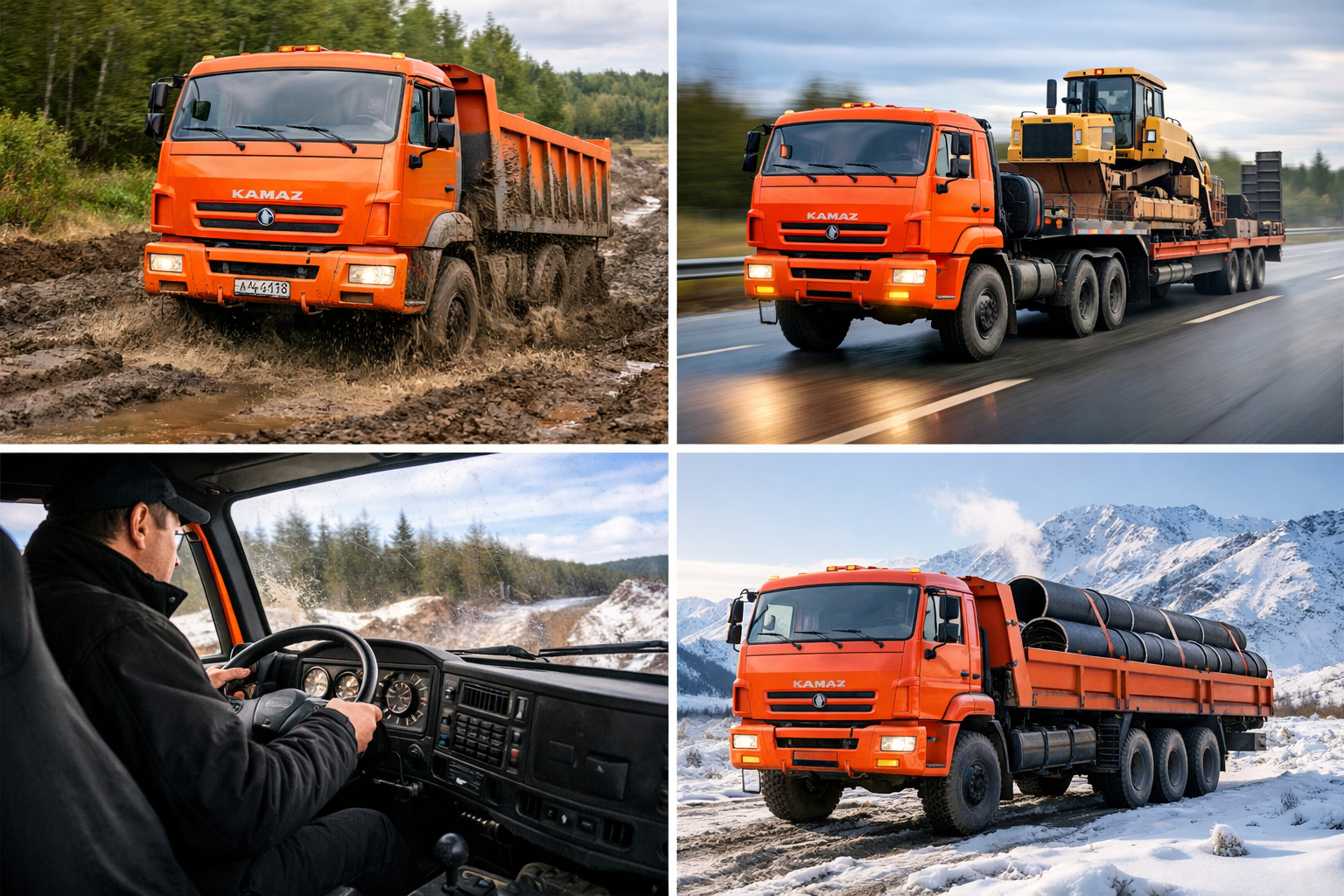 Многофункциональность Камаза 43118 Евро 4