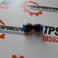 Фитинг соед.для трубок ф 6мм (прямой)