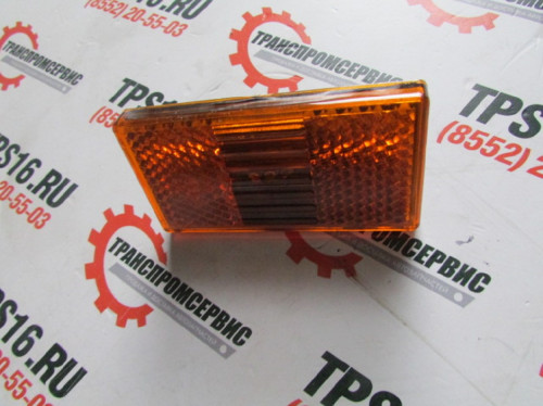 Фонарь габаритный Камаз, Урал (желтый 12/24V овальный разъем