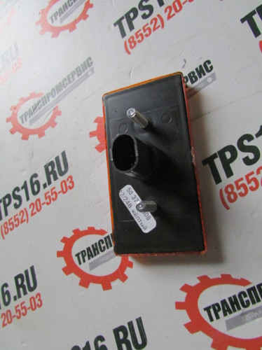 Фонарь габаритный Камаз, Урал (желтый 12/24V овальный разъем