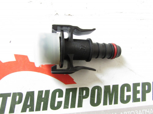 Фитинг наконечник пластик Ф12 прямой/конектор